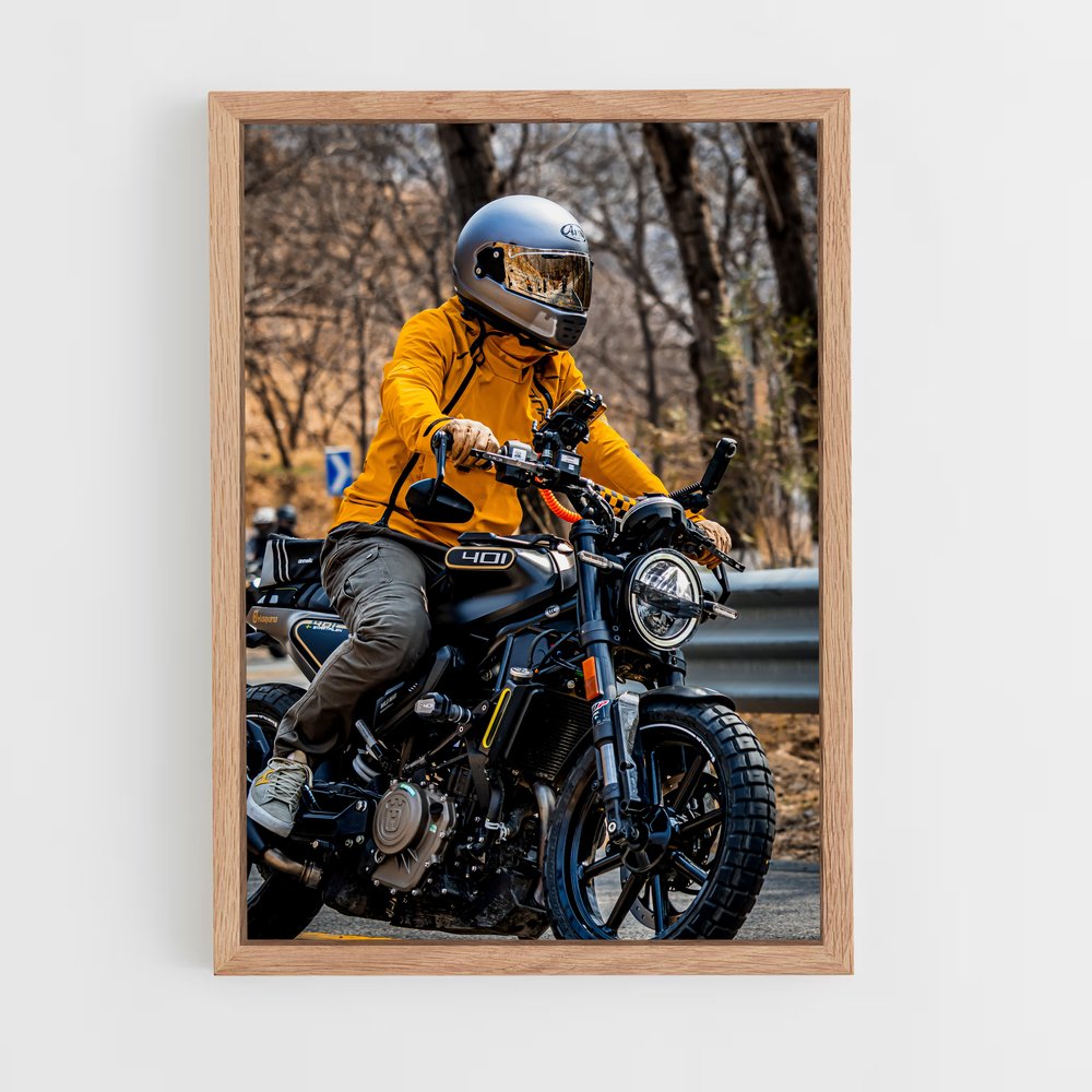 Poster Svartpilen Éblouissant – affiche Husqvarna (vue 4)